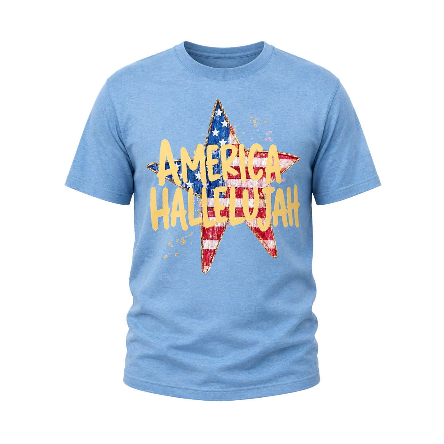 America Hallelujah T-Shirt - America 250 Patriotic Tee