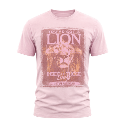You've Got A Lion Inside Those Lungs Tee