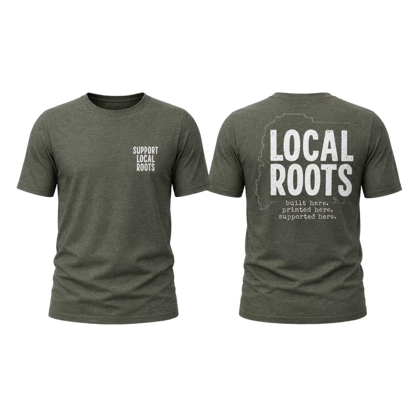 Support Local Roots Tee