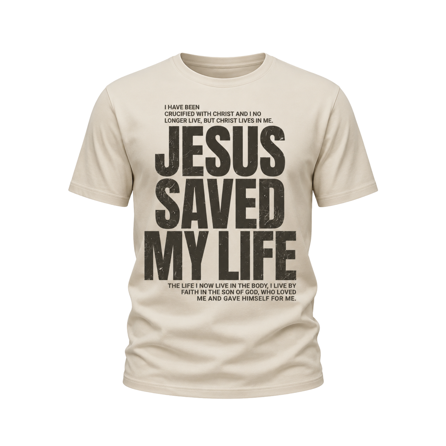 Jesus Saved My Life Tee