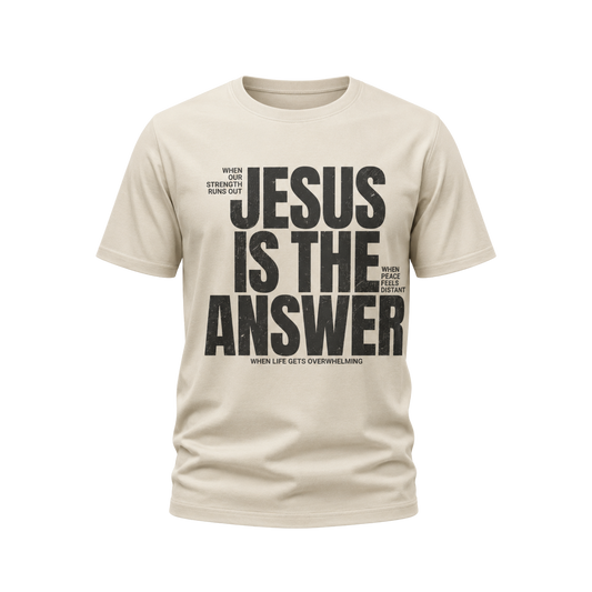 Jesus Is The Answer Tee