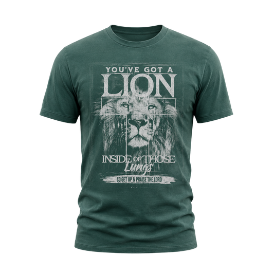 You've Got A Lion Inside Those Lungs Tee