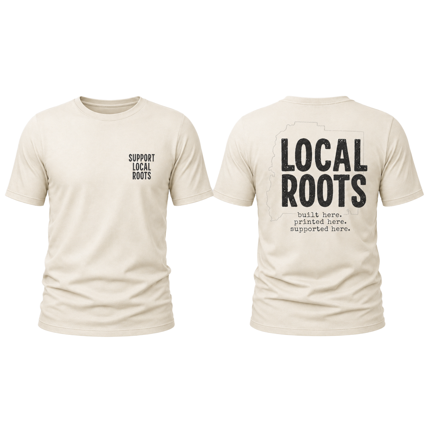Support Local Roots Tee