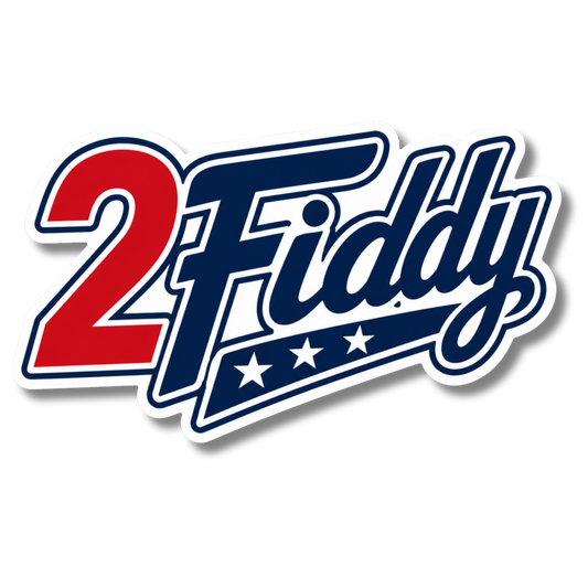 2 Fiddy Decal - America 250 | 4" Patriotic Vinyl Decal