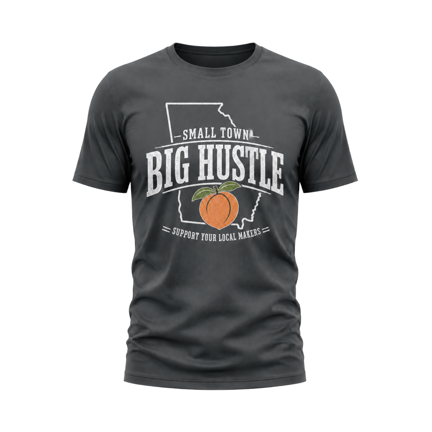 Small Town Big Hustle Tee